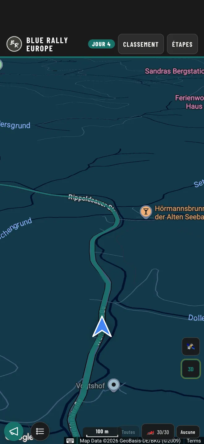 Navigation GPS 3D